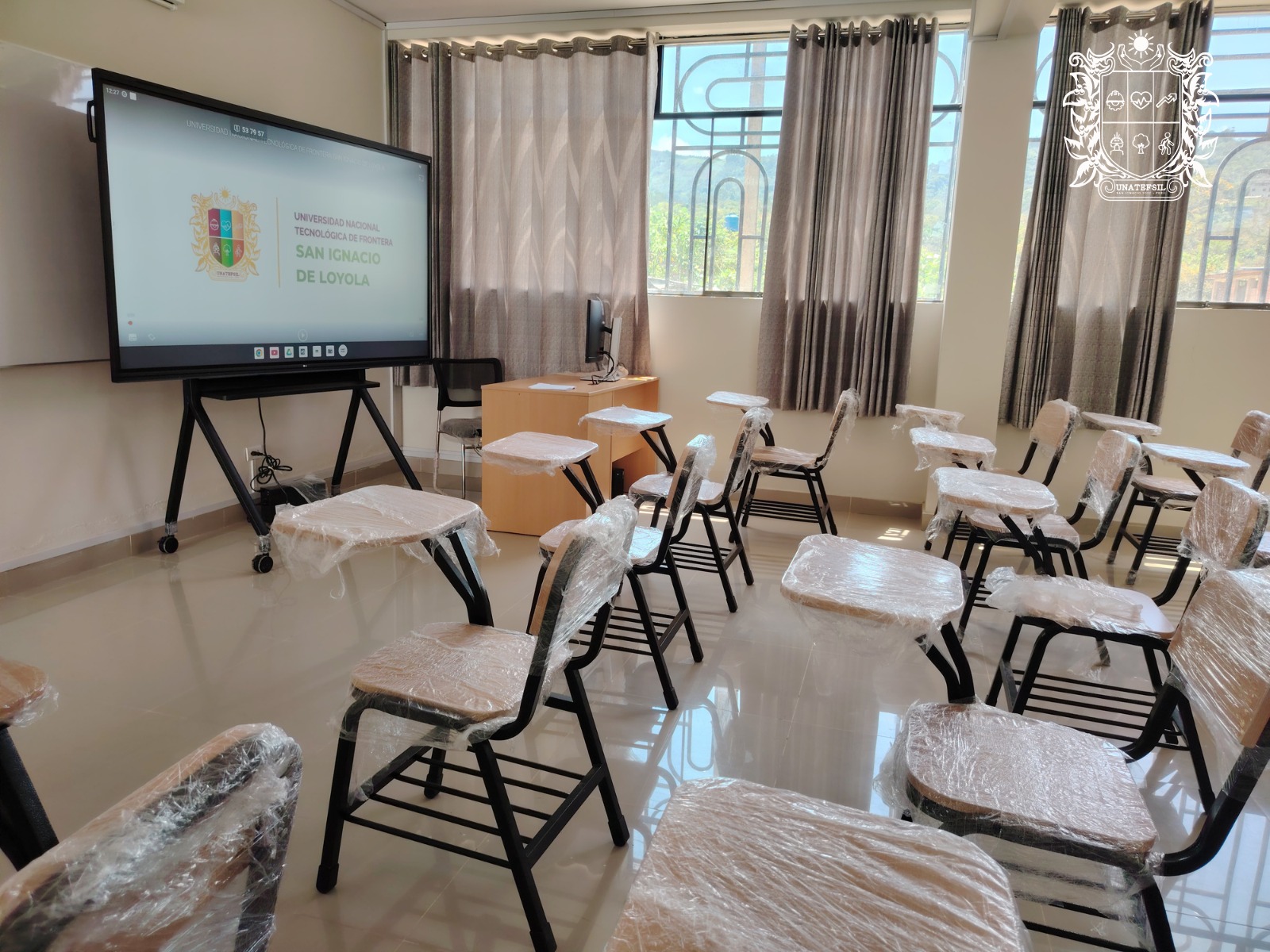 Aula equipada de UNATEFSIL